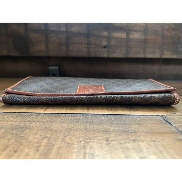 Céline Monogram Long Bi-Fold Brown Wallet - Picture 3 of 10